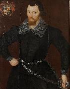 Hieronimo Custodis Portrait of a Gentleman, Probably Wilson Gale oil painting